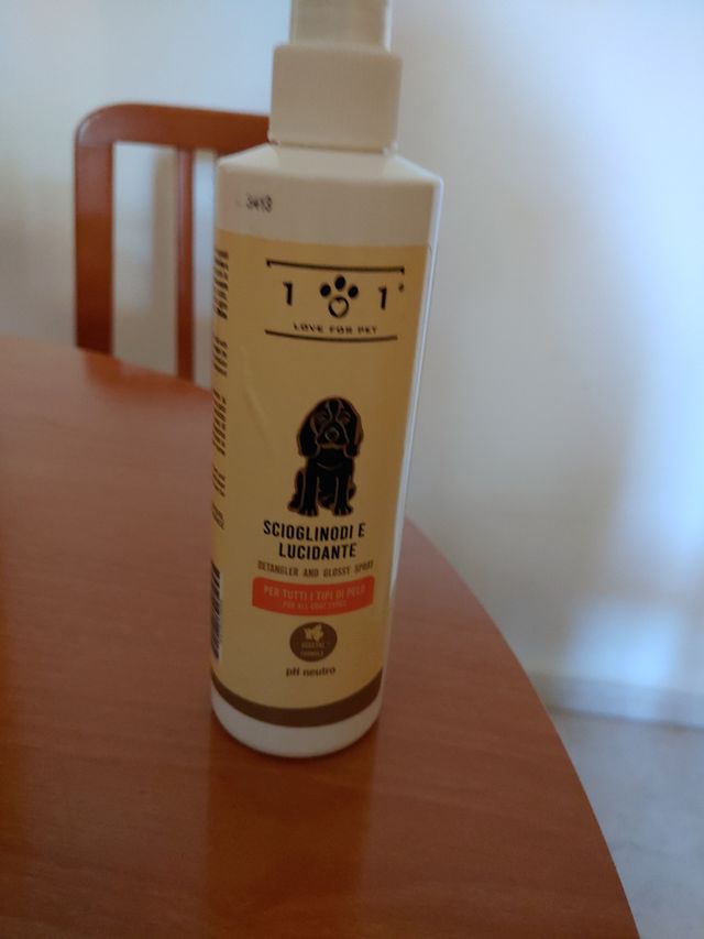 Spray desenredante mascotas