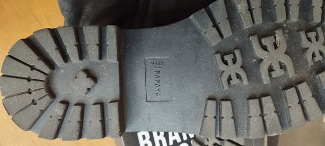 Botas negras de invierno talla 38