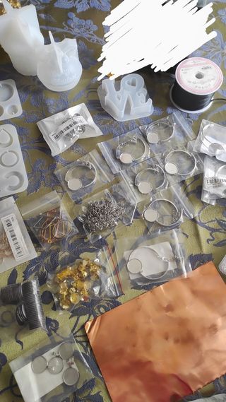 Accessori per creare gioielli, resina e fai da te