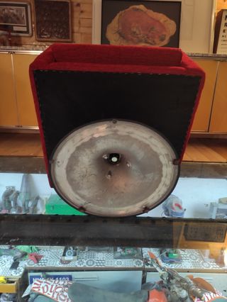 Poltrona girevole vintage