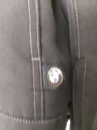 Cazadora vaquera de moto