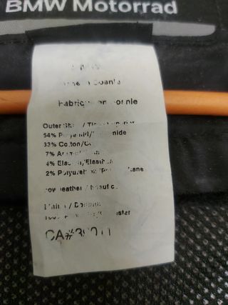 Cazadora vaquera de moto