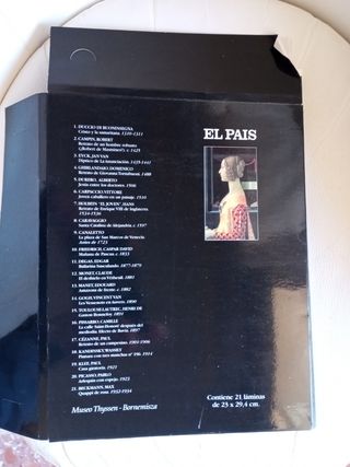 Láminas Museo Thyssen Bornemisza