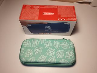 Nintendo switch lite azul