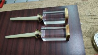 Candelabros de metacrilato