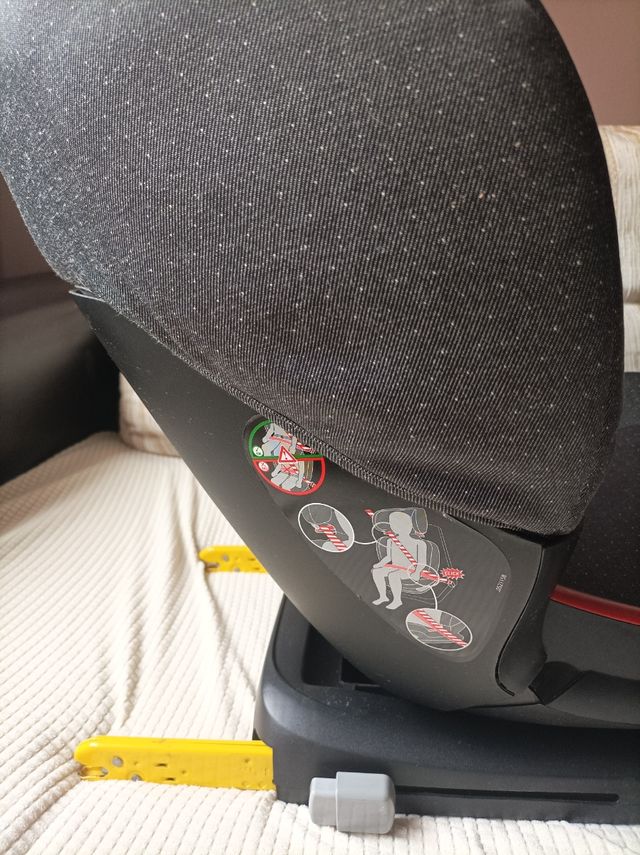 Silla coche infantil con IsoFix grupo 2-3