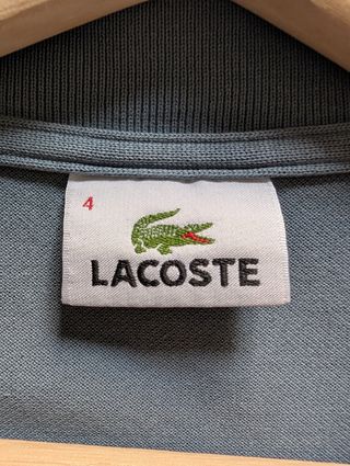 Camiseta polo Lacoste manga larga M