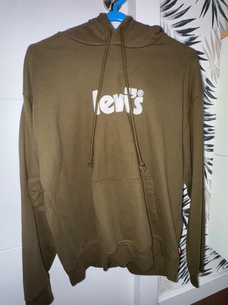 Sudadera con capucha LEVI’S verde militar