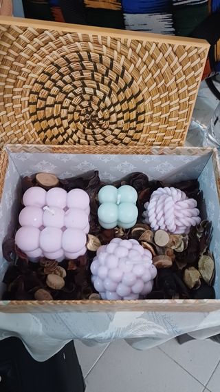 Set velas de soja