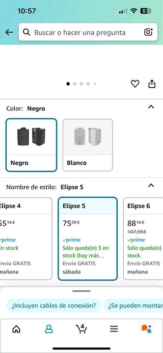 Altavoces mas amplificador con bluethoot