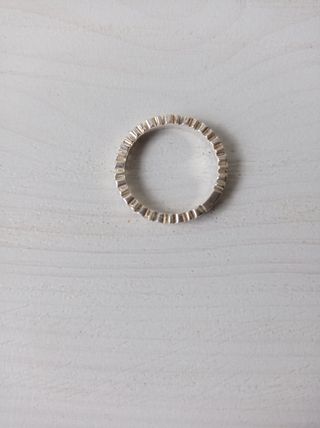 Anillo de plata de la marca "Tous"
