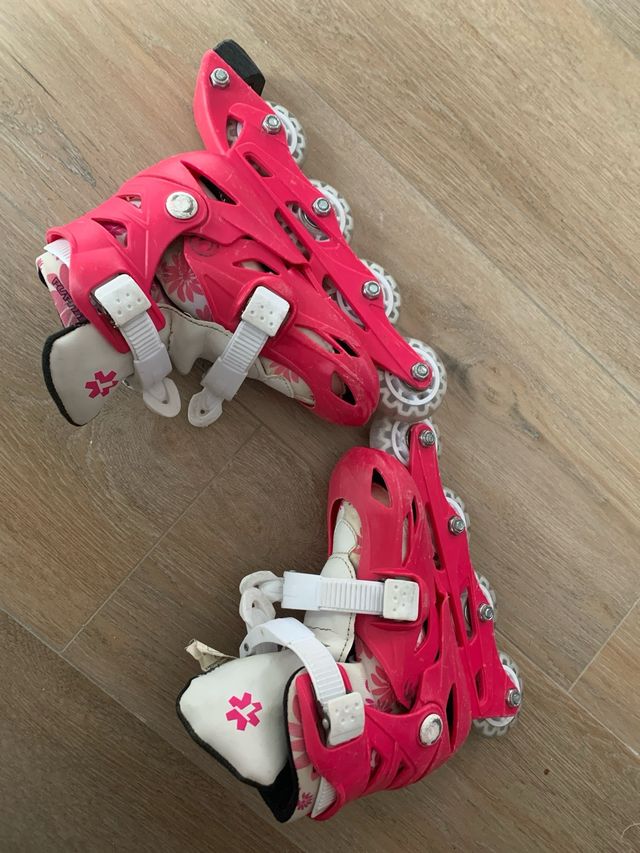 Patines en linea fucsia 27 al 30