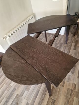 Mesa comedor extensible