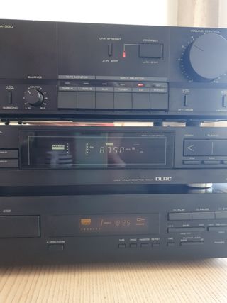 Equipo hifi kenwood y yamaha
