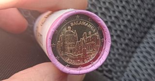 Moneda 2 euros 2025 Salamanca conmemorativa