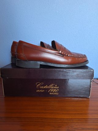 Mocasines de piel