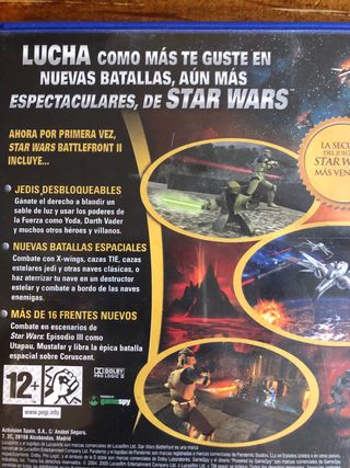 STAR WARS BATTLEFRONT 2 para Ps2