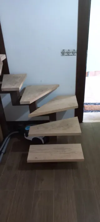 Escaleras de madera a medida