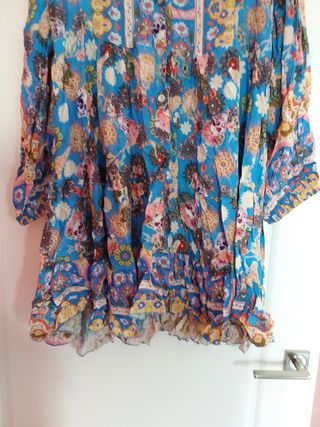 Oferta Vestido talla grande original estampado