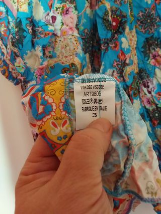 Oferta Vestido talla grande original estampado