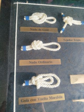 Cuadro nudos marineros