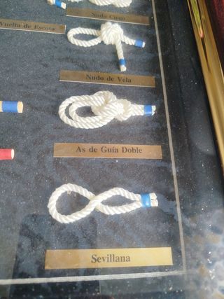 Cuadro nudos marineros