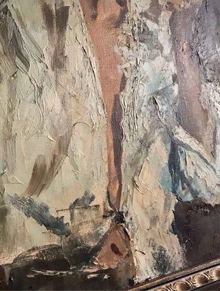 CUADRO ÓLEO SOBRE LIENZO CEGARRA ESCOLANO