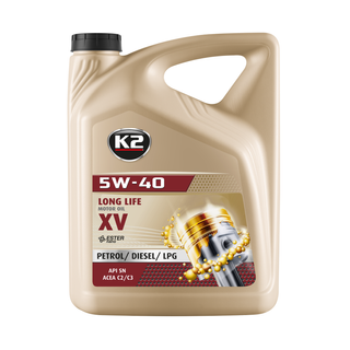 Aceite de Motor Sintético K2 TEXAR 5W40 XV-C3 