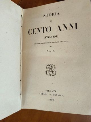 Libro raro cantù 100 anni di storia 1852