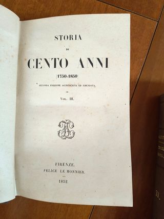 Libro raro cantù 100 anni di storia 1852