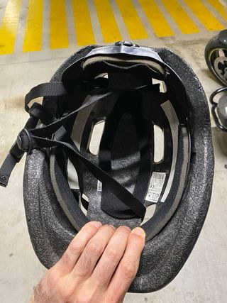 Casco bicicleta urbana Decathlon talla L