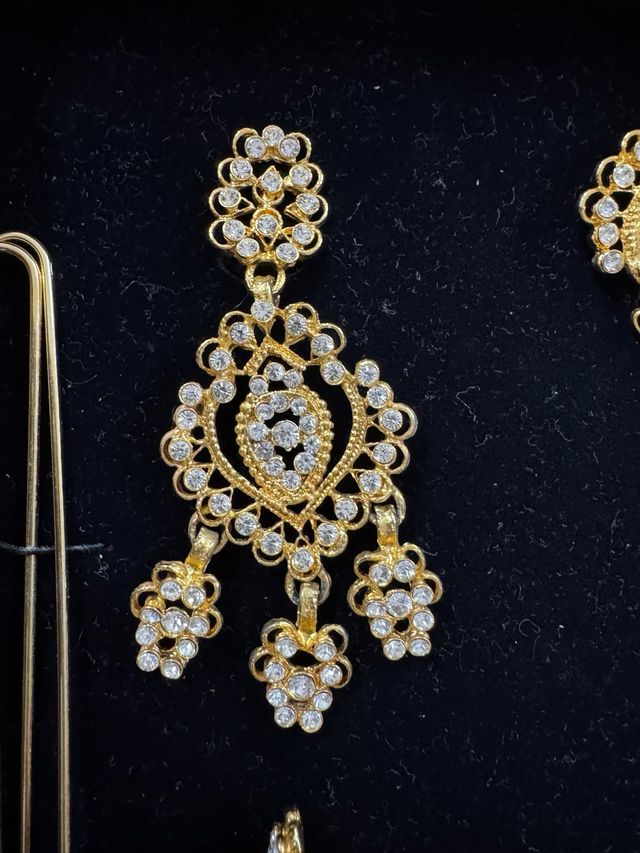 Aderezo en oro fallera