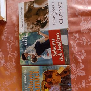 Lotto 5 libri romantici