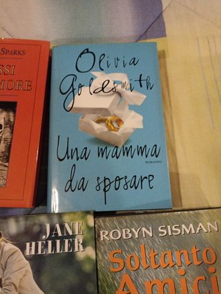 Lotto 5 libri romantici