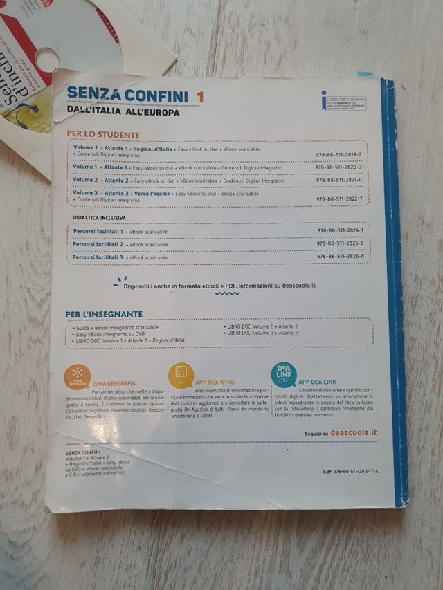 Senza confini. Per la Scuola media. Con e-book. Con espansione online. Con 2 libri: Regioni d'Italia-Atlante. Con DVD-ROM (Vol. 1)