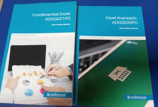 PACK 3 libros EXCEL AVANZADO 
