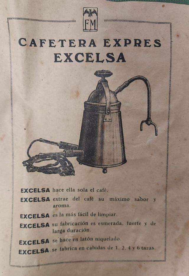 Macchina da caffè espresso degli anni '40