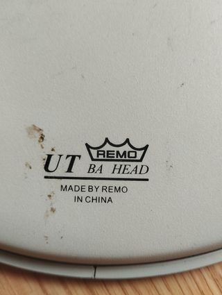 Parche remo coated 12"