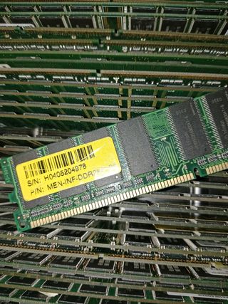 Tarjetas memoria RAM 512 mb nuevas