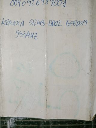 Tarjetas memoria RAM 512 mb nuevas