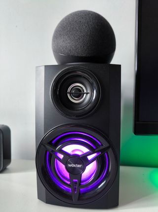 Altavoces Woxter Big Bass 500R 150W LED Bluetooth