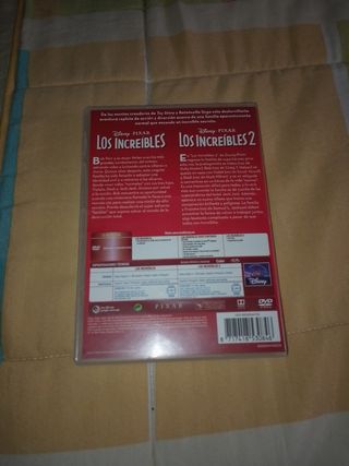 Pack Los Increíbles-Dvd Disney