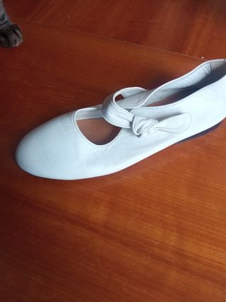Zapato niña comunión de piel