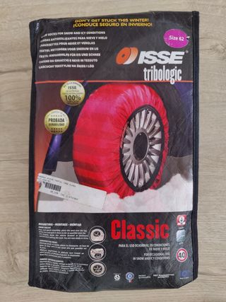 Cadenas de nieve textiles para coche