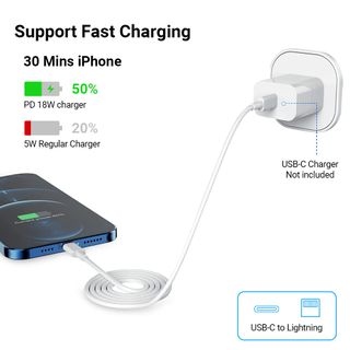 Cable Tipo-C a Lightning 2 metros