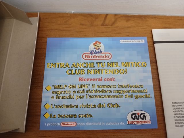 Super Tennis Super Nintendo Italia