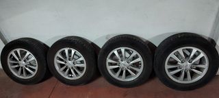 Llantas Hyundai con neumáticos