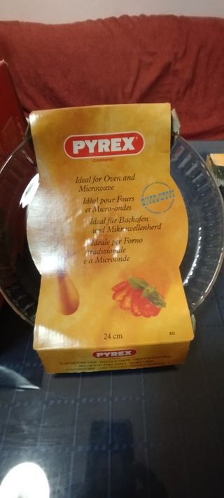 Juego bandejas de cristal