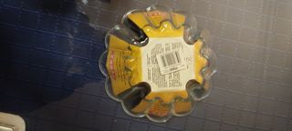 Juego bandejas de cristal