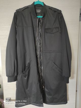 Giubbotto lungo Zara uomo mezza stagione